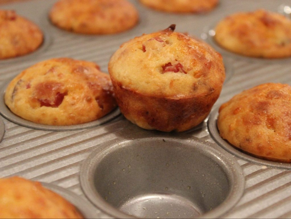Mini-Muffins mit Cheddar und Chili - Wagners Kulinarium
