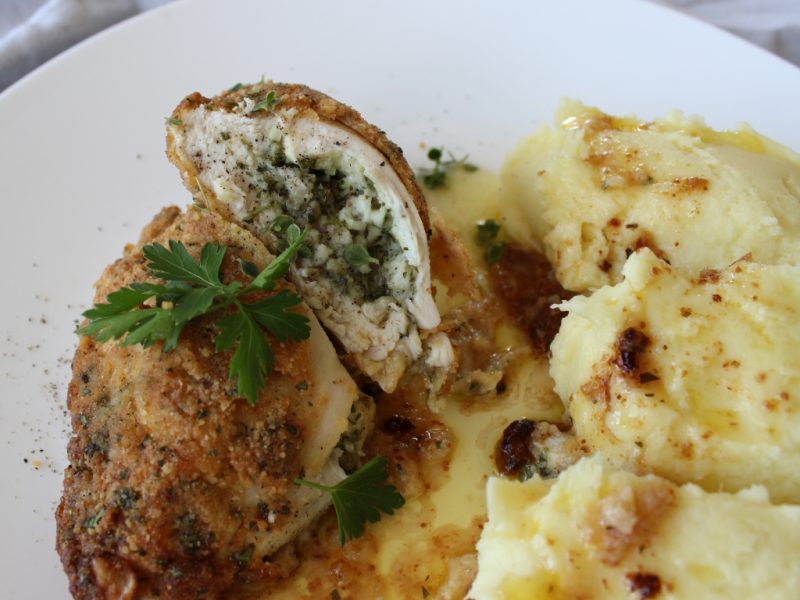 Hendlfilet mit Mozzarellafüllung - Wagners Kulinarium
